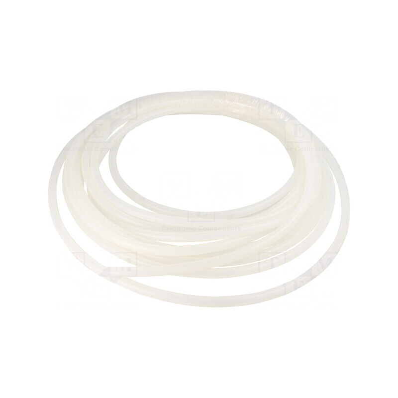 Furtun silicon 8mm pentru industria alimentară -60÷180°C | Electronic-mag.ro | Componente Electronice
