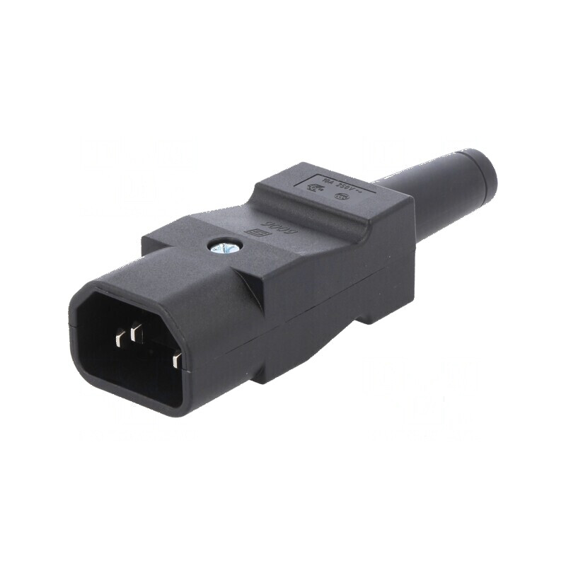 Conector alimentare AC mufă tată 10A 250VAC IEC 60320 drept | Electronic-mag.ro | Componente Electronice Conector alimentare AC mufă tată 10A 250VAC IEC 60320 drept | Electronic-mag.ro | Componente Electronice