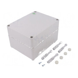 Carcasă universală INDUSTRIAL gri 135mm x 170mm x 107mm | Electronic-mag.ro | Componente Electronice