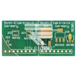 Placă universală multiadaptor 22,8mm x 46,72mm | Electronic-mag.ro | Componente Electronice