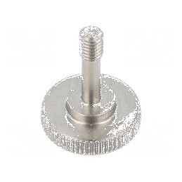 Buton reglare filet M4 15mm oțel inoxidabil | Electronic-mag.ro | Componente Electronice