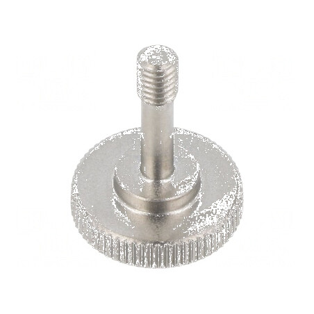 Buton reglare filet M4 15mm oțel inoxidabil | Electronic-mag.ro | Componente Electronice
