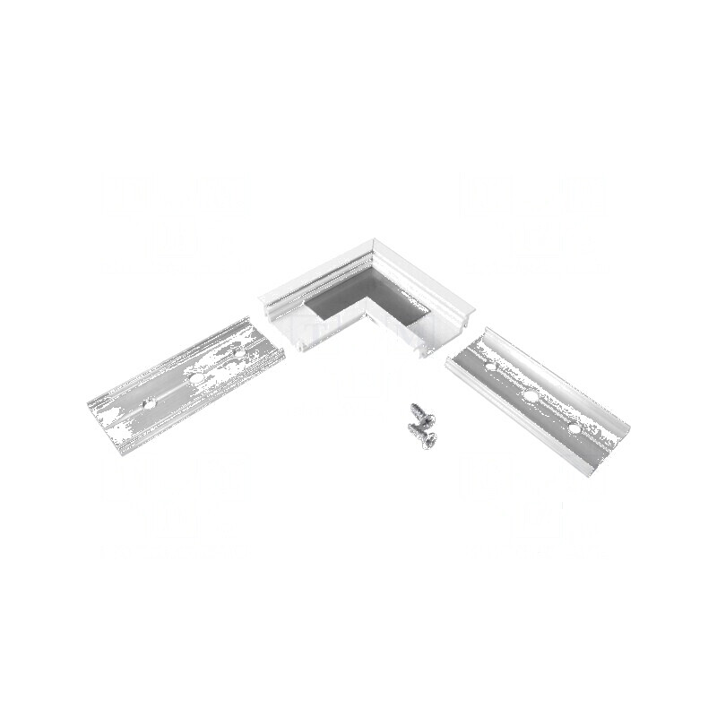 Conector 90° alb aluminiu GROOVE14 | Electronic-mag.ro | Componente Electronice Conector 90° alb aluminiu GROOVE14 | Electronic-mag.ro | Componente Electronice