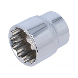 Cap tubular 12-puncte 1 1/4 1/2 44mm oţel crom-vanadium | Electronic-mag.ro | Componente Electronice