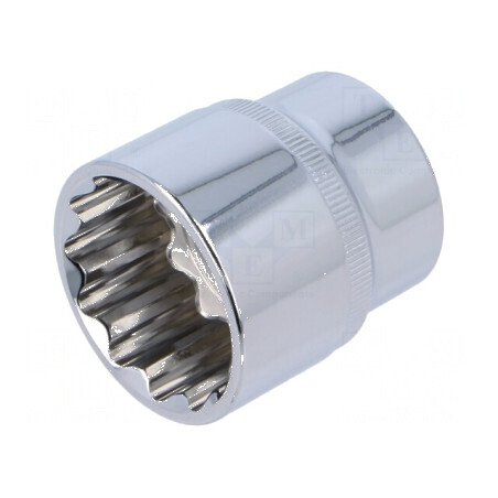 Cap tubular 12-puncte 1 1/4 1/2 44mm oţel crom-vanadium | Electronic-mag.ro | Componente Electronice