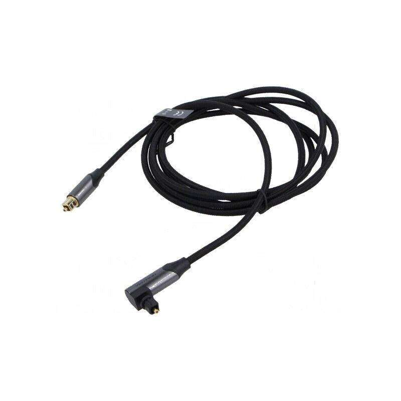 Cablu Toslink 2m cu mufă aurită negru | Electronic-mag.ro | Componente Electronice Cablu Toslink 2m cu mufă aurită negru | Electronic-mag.ro | Componente Electronice