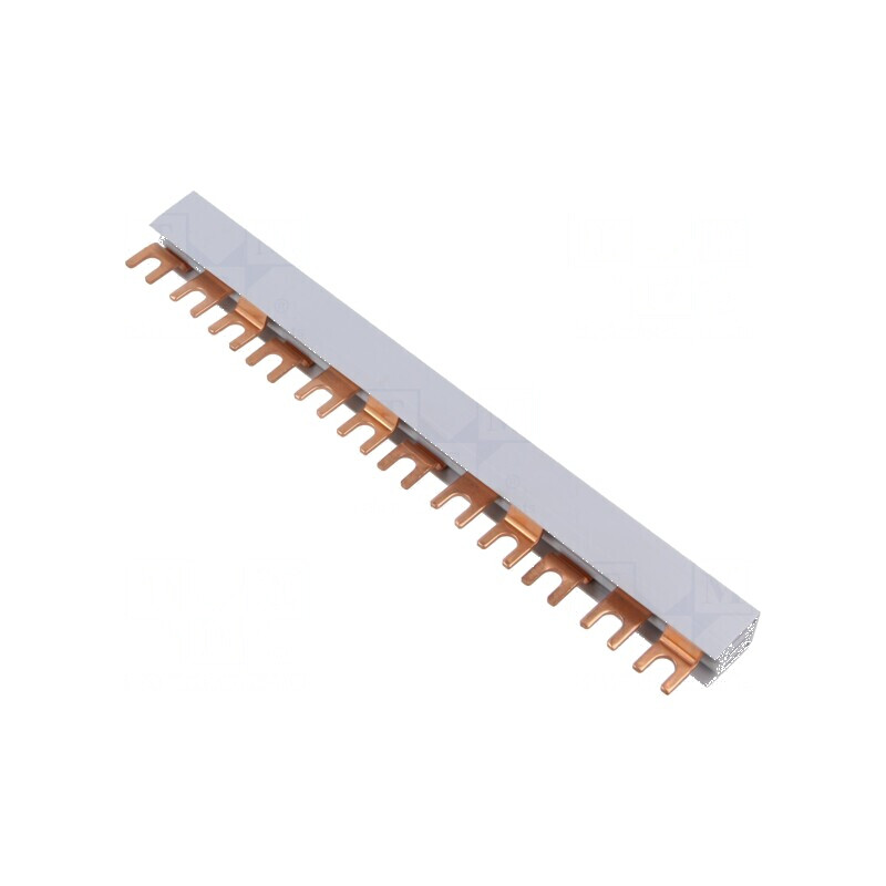 Bară colectoare 16mm² Poli: 3 Unom: 400V 100A tip pieptene | Electronic-mag.ro | Componente Electronice Bară colectoare 16mm² Poli: 3 Unom: 400V 100A tip pieptene | Electronic-mag.ro | Componente Electronice