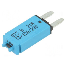 Siguranţă termică 15A 12VDC auto 12,45mm E73 | Electronic-mag.ro | Componente Electronice