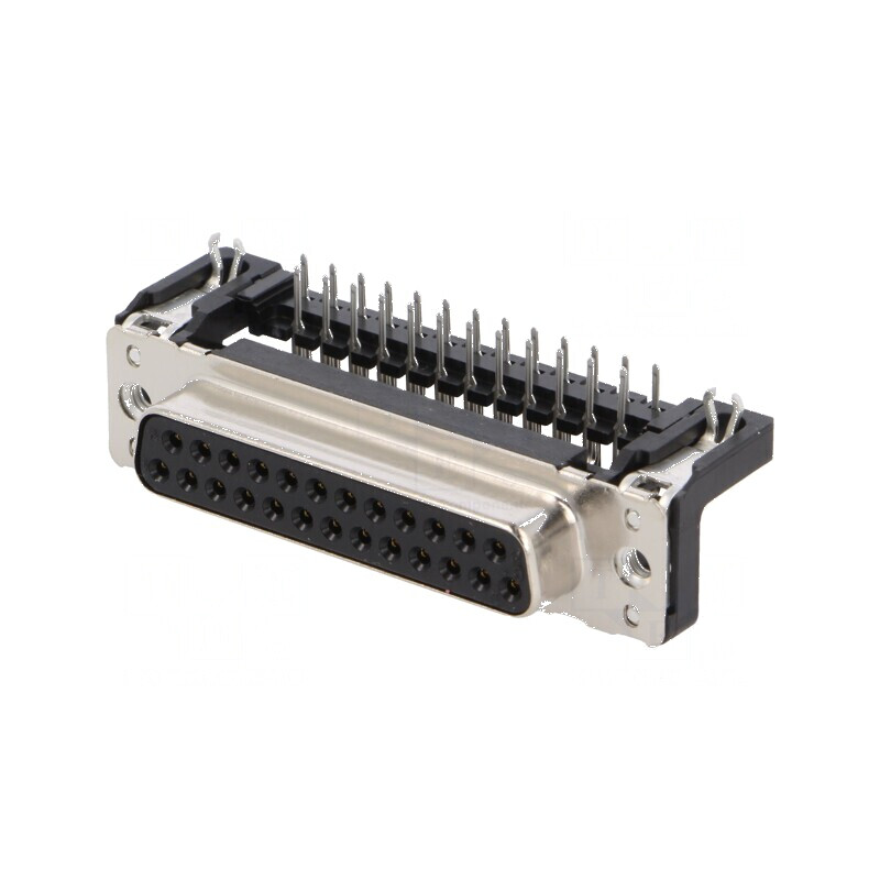 D-Sub 25 PIN soclu mamă unghi 90° THT UNC 4-40 | Electronic-mag.ro | Componente Electronice D-Sub 25 PIN soclu mamă unghi 90° THT UNC 4-40 | Electronic-mag.ro | Componente Electronice