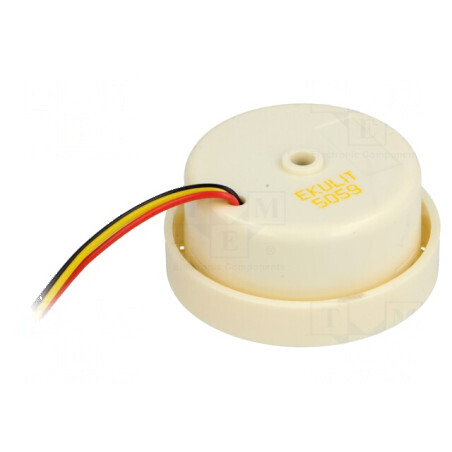 Traductor de sunet sirenă 2,7-3,7kHz 12VDC Ø42x26mm | Electronic-mag.ro | Componente Electronice