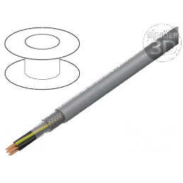 Cablu ecranat YSLCY-JZ 10G1,5mm2 cu tresă de cupru cositorit | Electronic-mag.ro | Componente Electronice