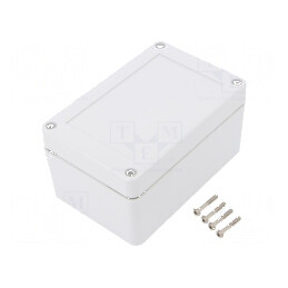 Carcasă universală 80mm x 120mm x 60mm cu bucșă din alamă | Electronic-mag.ro | Componente Electronice