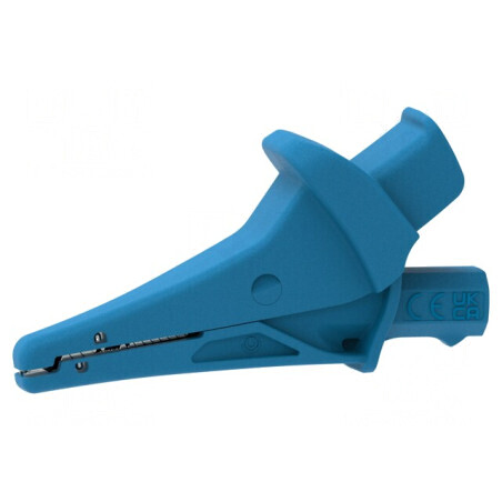 Bornă crocodil 20A albastră pentru cabluri max. 25mm | Electronic-mag.ro | Componente Electronice