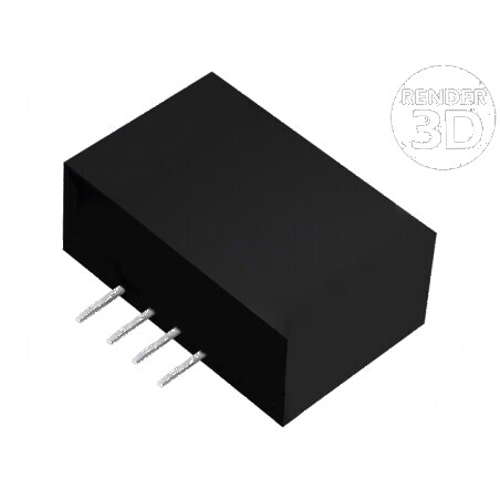 Convertor DC/DC 2W 10,8-13,2V la 5V 400mA SIP | Electronic-mag.ro | Componente Electronice