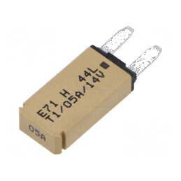 Siguranţă termică 5A 12VDC pentru auto 12,45mm E71 | Electronic-mag.ro | Componente Electronice