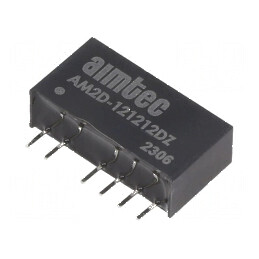Convertor DC/DC 2W 10,8-13,2V la 12VDC | Electronic-mag.ro | Componente Electronice
