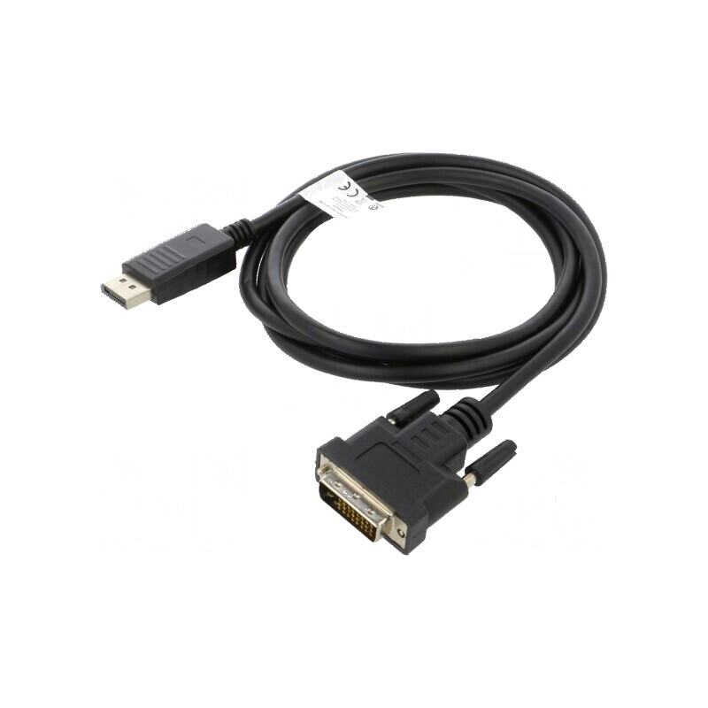 Cablu adaptor DisplayPort 1.2 1,8m negru | Electronic-mag.ro | Componente Electronice