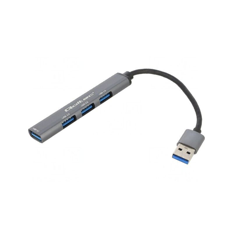 Hub USB A x4, USB 2.0/3.0, PnP, grafit | Electronic-mag.ro | Componente Electronice Hub USB A x4, USB 2.0/3.0, PnP, grafit | Electronic-mag.ro | Componente Electronice