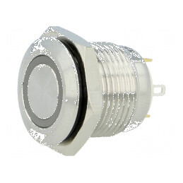 Comutator anti-vandalism SPST-NO 2A/36VDC IP65 verde | Electronic-mag.ro | Componente Electronice
