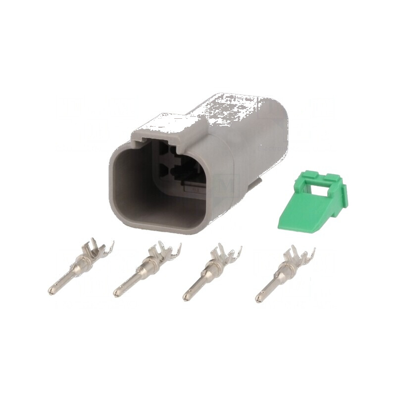 Conector cablu-cablu mufă tată DT 4 pini crimpat | Electronic-mag.ro | Componente Electronice Conector cablu-cablu mufă tată DT 4 pini crimpat | Electronic-mag.ro | Componente Electronice
