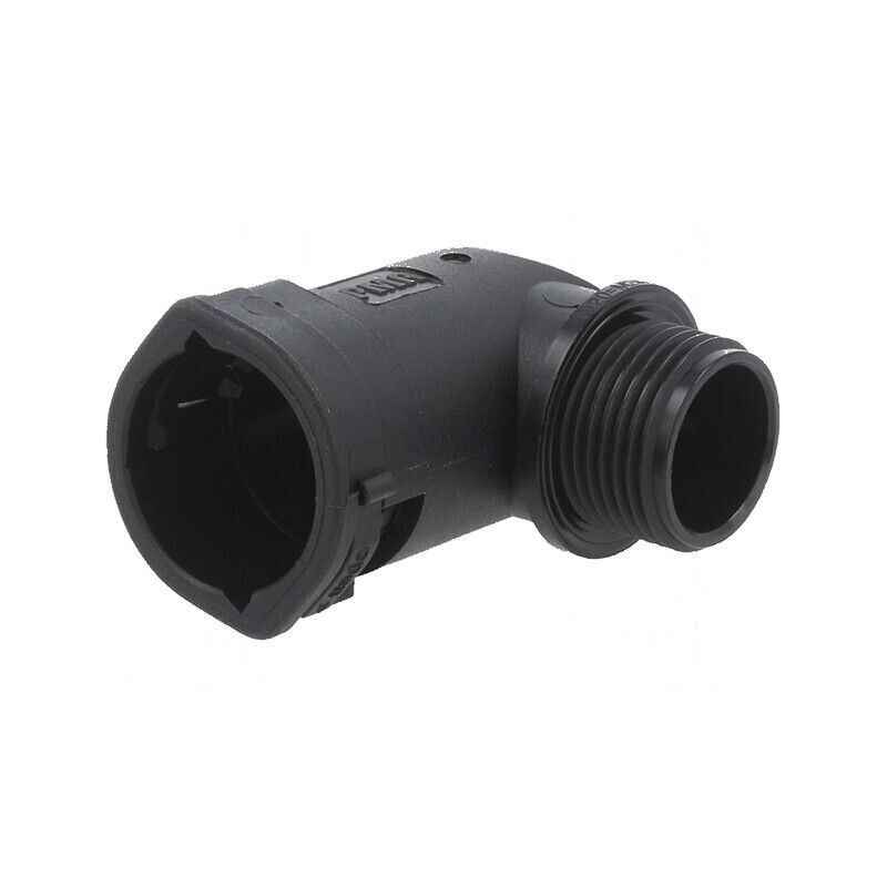 Conectori 90° Filet Metric Exterior Poliamidă 6 | Electronic-mag.ro | Componente Electronice