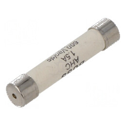 Siguranţă ardere rapidă 1,5A 600VAC 600VDC alamă | Electronic-mag.ro | Componente Electronice
