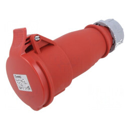 Conector alimentare AC 16A IEC 60309 IP44 mufă mamă PIN 5 | Electronic-mag.ro | Componente Electronice