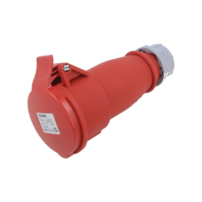Conector alimentare AC 16A IEC 60309 IP44 mufă mamă PIN 5 | Electronic-mag.ro | Componente Electronice