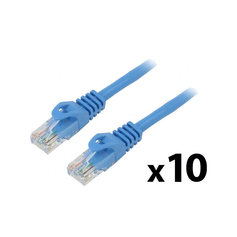 Cabluri Patch U/UTP 5e CCA PVC Albastru 2m 26AWG | Electronic-mag.ro | Componente Electronice Cabluri Patch U/UTP 5e CCA PVC Albastru 2m 26AWG | Electronic-mag.ro | Componente Electronice