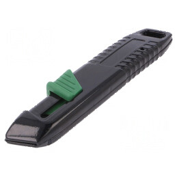 Cuțit 18mm cu retragere automată a lamei, mâner metalic | Electronic-mag.ro | Componente Electronice