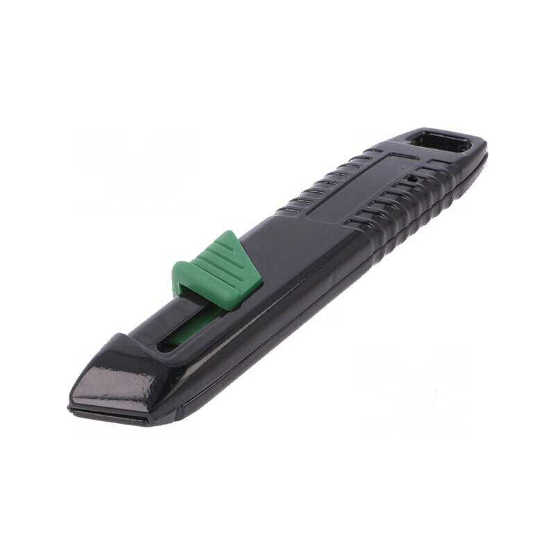 Cuțit 18mm cu retragere automată a lamei, mâner metalic | Electronic-mag.ro | Componente Electronice Cuțit 18mm cu retragere automată a lamei, mâner metalic | Electronic-mag.ro | Componente Electronice