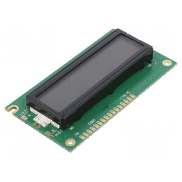 Afișaj LCD alfanumeric STN 16x2 84x44x12.7mm LED | Electronic-mag.ro | Componente Electronice