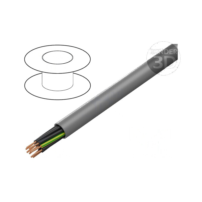 Cablu BiT 500 25G0,75mm2 neecranat 300V 500V Cu litat gri | Electronic-mag.ro | Componente Electronice Cablu BiT 500 25G0,75mm2 neecranat 300V 500V Cu litat gri | Electronic-mag.ro | Componente Electronice