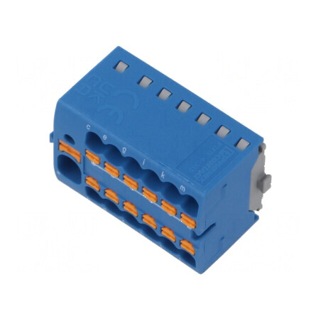 Bloc de distribuție 1,5mm² - 4mm² PTFIX pentru îmbinare termică | Electronic-mag.ro | Componente Electronice