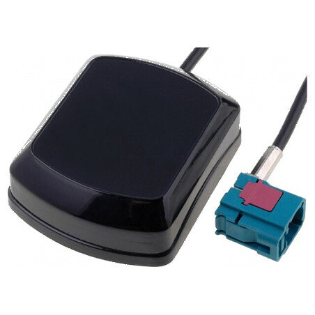 Antenă interioară GPS Fakra cu soclu - 5m, magnet, 2,4-5VDC | Electronic-mag.ro | Componente Electronice