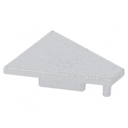 Obturator LED profil argintiu 20 buc ABS GEN2 CORNER14 | Electronic-mag.ro | Componente Electronice