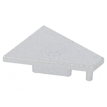 Obturator LED profil argintiu 20 buc ABS GEN2 CORNER14 | Electronic-mag.ro | Componente Electronice