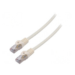 Patch cord F/UTP 6 litat CCA PVC alb 20m 26AWG | Electronic-mag.ro | Componente Electronice