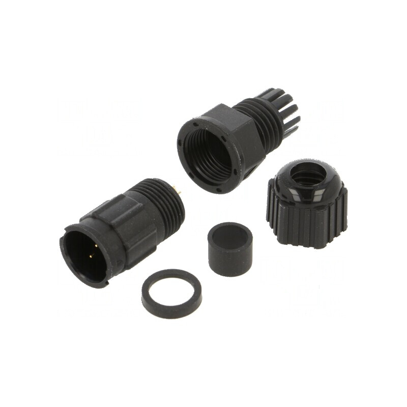 Conector circular mufă dimensiune B tată PIN 2 5A IP67 drept | Electronic-mag.ro | Componente Electronice Conector circular mufă dimensiune B tată PIN 2 5A IP67 drept | Electronic-mag.ro | Componente Electronice