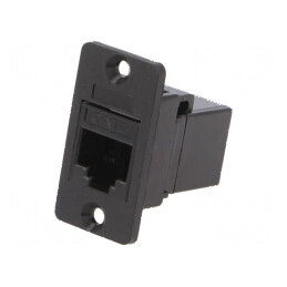 Adaptor SLIM Cat 6 8p8c 29mm Plastic | Electronic-mag.ro | Componente Electronice