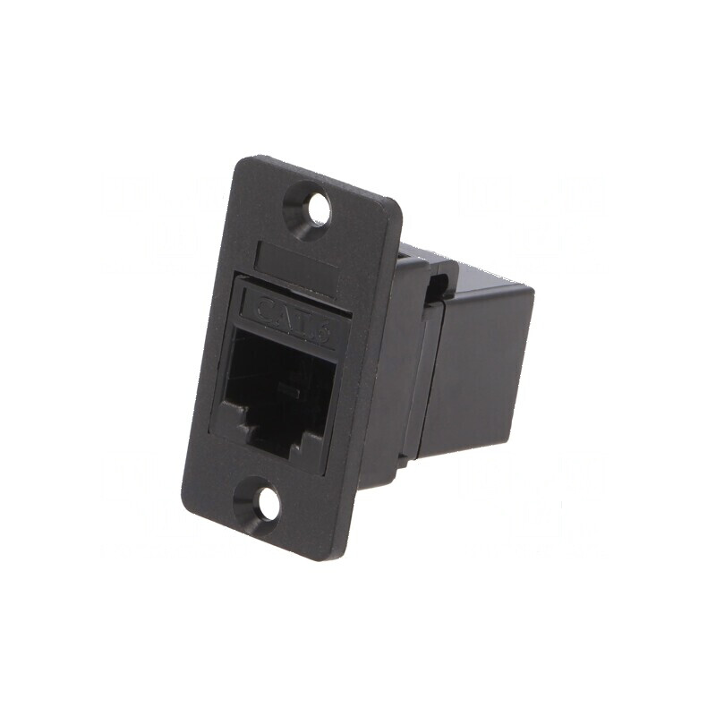 Adaptor SLIM Cat 6 8p8c 29mm Plastic | Electronic-mag.ro | Componente Electronice Adaptor SLIM Cat 6 8p8c 29mm Plastic | Electronic-mag.ro | Componente Electronice