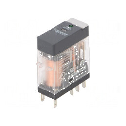 Releu electromagnetic DPDT 24VDC 5A 250VAC RXG | Electronic-mag.ro | Componente Electronice