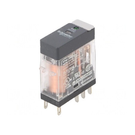 Releu electromagnetic DPDT 24VDC 5A 250VAC RXG | Electronic-mag.ro | Componente Electronice
