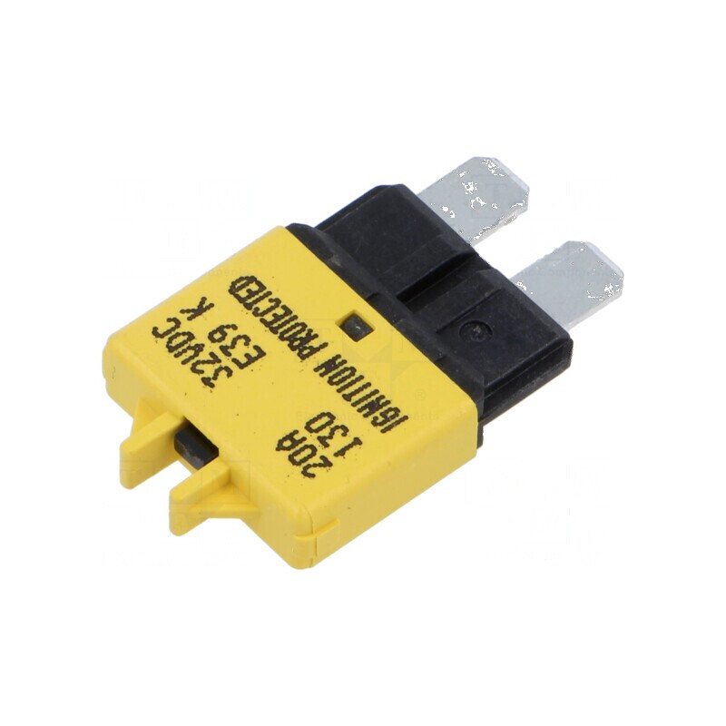 Siguranță termică 20A 32VDC auto E39 19,75mm | Electronic-mag.ro | Componente Electronice Siguranță termică 20A 32VDC auto E39 19,75mm | Electronic-mag.ro | Componente Electronice