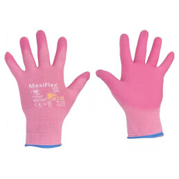 Mănuşi de protecţie MaxiFlex® Active™ Roz Dimensiune 6 | Electronic-mag.ro | Componente Electronice