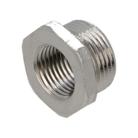 Reducție filet PG9 alamă pentru presgarnituri | Electronic-mag.ro | Componente Electronice