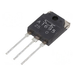 Tranzistor PNP bipolar 140V 10A 80W TO3P | Electronic-mag.ro | Componente Electronice