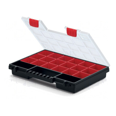Container cu cutii negre 344x249x50mm NORB 35 | Electronic-mag.ro | Componente Electronice