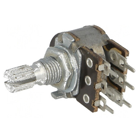 Potenţiometru axial 2,2kΩ 100mW ±20% 6mm pentru PCB | Electronic-mag.ro | Componente Electronice