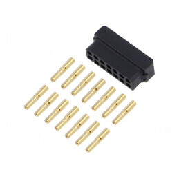 Conector cablu-cablu/PCB mufă mamă PIN 14 Datamate L-Tek | Electronic-mag.ro | Componente Electronice